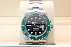 ROLEX SUBMARINER 126610LV GREEN BEZEL