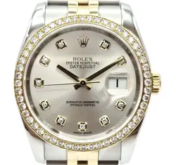 ROLEX DATEJUST DIAMOND COMBINATION WATCH 116243 7342838359 96312359