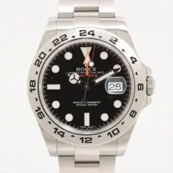 ROLEX EXPLORER II 216570 SS SS AT BLACK DIAL