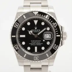 ROLEX SUBMARINER 116610LN SS SS AT BLACK DIAL 3 EXTRA LINKS