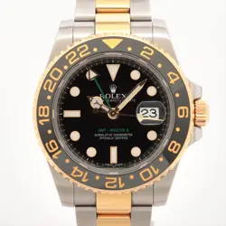 ROLEX GMT MASTER II 116713 SS×YG SS×YG AT BLACK DIAL