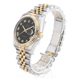 ROLEX DATEJUST 116233 BLACK SUNBEAM ROMA F 385878