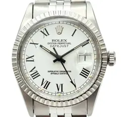 ROLEX DATEJUST STEEL WATCH 16030 7435421420 118610474
