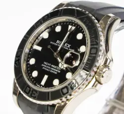 Rolex Yacht-Master 42mm Ref: 226659. 18k White Gold on Oysterflex. 2021 Full Set