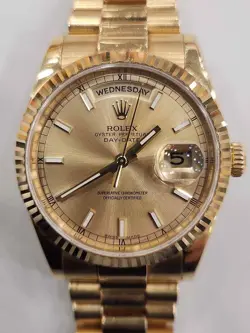 Rolex Day-Date Champagne Dial 36mm 118238 125332640