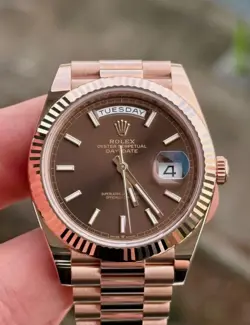 ROLEX OYSTER PERPETUAL DAY DATE 40MM CHOCOLATE