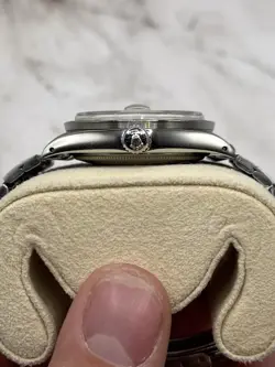 Rolex Date 1501 Silver Oyster Bracelet with Silver Bezel - RARE SIGMA DIAL