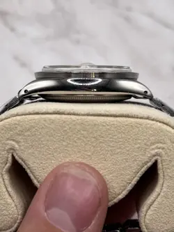 Rolex Date 1501 Silver Oyster Bracelet with Silver Bezel - RARE SIGMA DIAL