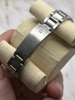 Rolex Date 1501 Silver Oyster Bracelet with Silver Bezel - RARE SIGMA DIAL