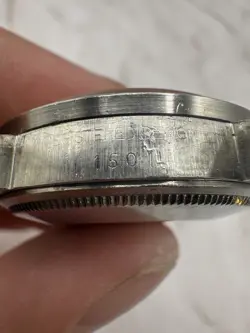 Rolex Date 1501 Silver Oyster Bracelet with Silver Bezel - RARE SIGMA DIAL