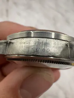 Rolex Date 1501 Silver Oyster Bracelet with Silver Bezel - RARE SIGMA DIAL