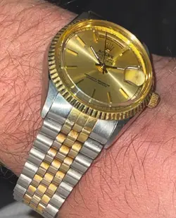 ROLEX OYSTERQUARTZ  DAY DATE QUARTZ WATCH 36MM