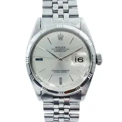 ROLEX 1603 DATEJUST AUTOMATIC SILVER MEN'S #KN433