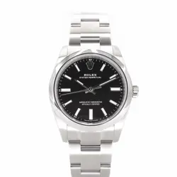 ROLEX 124200 OYSTER PERPETUAL 34 BLACK #KN293
