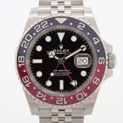 ROLEX GMT MASTER II 126710BLRO SS SS AT BLACK DIAL JUBILEE BRACELET