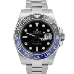 2023 NEW PAPERS ROLEX GMT-MASTER II BATMAN BLUE OYSTER 40MM 126710 BLNR BOX
