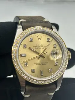 TWO-TONE DIAMOND DIAL