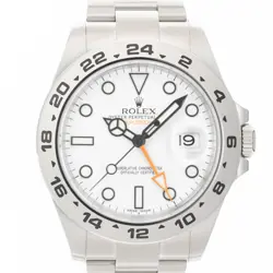 ROLEX EXPLORER II 216570 WHITE WARRANTY 2017 BOX/PAPER
