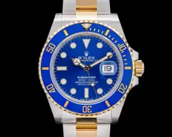 ROLEX SUBMARINER 126613LB 18K YELLOW GOLD /SS BLUE DIAL 2025