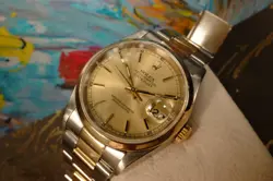 ROLEX DATEJUST 36 16203 2 TONE STEEL & GOLD 36MM BOX & PAPERS