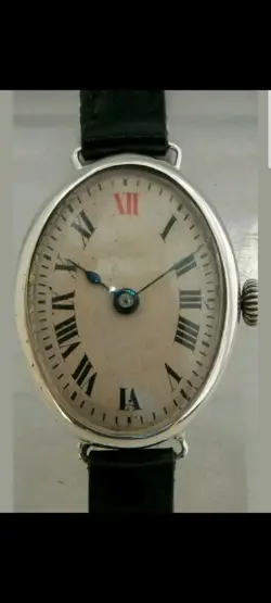 1910S WILSDORF & DAVIS SILVER PRE ROLEX, ROLEX