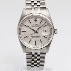 ROLEX DAY-DATE 36 MEN'S WATCH 16014 STEEL 18K WHITE GOLD 1978 60391599