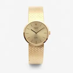 ROLEX CELLINI COIN 4306 GOLD 26 SMALL WOMEN'S UNISEX MANUAL WATCH 1976 129861603