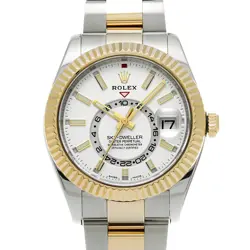 USED ROLEX SKY-DWELLER 326933 WHITE CASE SIZE 42×42MM MEN'S WATCH #51926