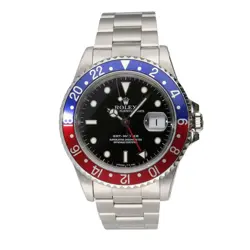 USED ROLEX GMT MASTER PEPSI 16700 BAND SIZE 17CM WATCH #511426