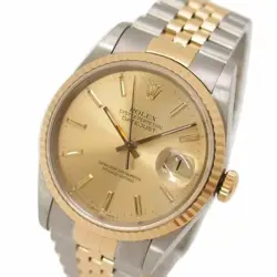 USED ROLEX DATEJUST 16233 BAND SIZE 19.5CM MEN'S WATCH #5815226