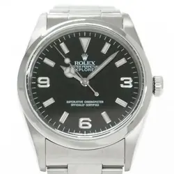 USED ROLEX EXPLORER 1 14270 CASE SIZE 34MM MEN'S WATCH #5410426
