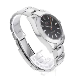 ROLEX Milgauss 116400 Black Overseas sales only V Number second hand mens