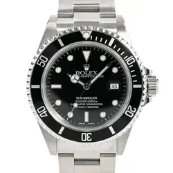 ROLEX SEA-DWELLER WATCH 16600 P-SERIES BLACK MEN'S
