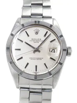 ROLEX OYSTER PERPETUAL DATE 1501 MEN'S AUTOMATIC WATCH CIRCA 1970