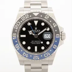 ROLEX GMT MASTER II 126710BLNR SS SS AT BLACK DIAL
