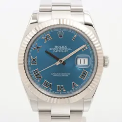 ROLEX DATEJUST 126334 SS×WG SS AT BLUE-FACE 2 EXTRA LINKS
