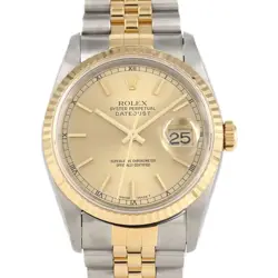 ROLEX  DATEJUST 16233 SSXYG AUTOMATIC W NUMBER R45_0526