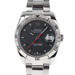 ROLEX  116264 DATEJUST TARNOGRAPH BLACK R45_0526