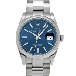ROLEX 5/27  DATEJUST 36 126200 RANDOM SERIAL BRIGHT WATCH WRISTWATCH R45_0526