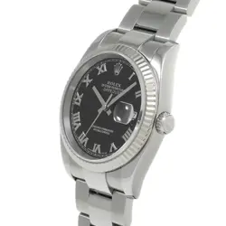 ROLEX 5/27  DATEJUST 116234 D NO. 2005 BLACK WATCH R45_0526