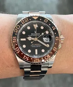 STEEL/ROSE GOLD 