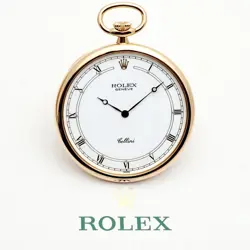ROLEX CELLINI POCKET WATCH 18K GOLD POCKET WATCH 3761 1990 86005338