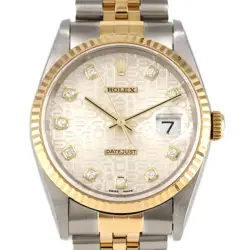 AUTHENTIC ROLEX DATEJUST 16233G SSXYG AUTOMATIC #P  #270-004-035-0704