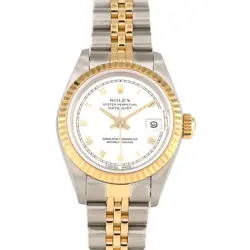 AUTHENTIC ROLEX DATEJUST 69173 SSXYG AUTOMATIC #L  #270-004-035-0940