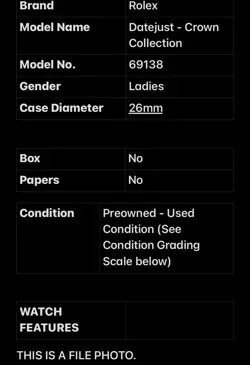 Rolex Lady-Datejust 69138 Gold President Bracelet with Gold and White Bezel