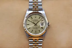 ROLEX 16233 CHAMPAGNE DATEJUST 36MM 2000