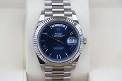 ROLEX 228239 BLUE ROMAN DAY-DATE 40MM 2024