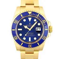 ROLEX SUBMARINER 116618LB DIVER'S WATCH #022