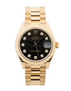 ROLEX DATEJUST 31 / RHODIUM DIAMOND DOT DIAL / 2020 / 278278