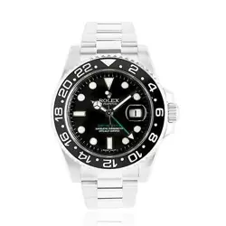 ROLEX STAINLESS STEEL GMT MASTER II